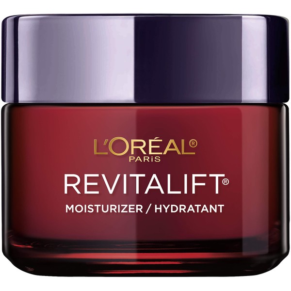L’Oreal Paris Skincare Revitalift Triple Power Anti-Aging Face Moisturizer with Pro Retinol, Hyaluronic Acid & Vitamin C to reduce wrinkles, firm and brighten skin, 2.55 Ounce (Pack of 1)