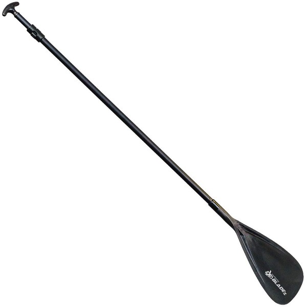 SeaSense Ex-O Blade 2 Adjustable Stand-Up Kayak Paddle, Black, 63”