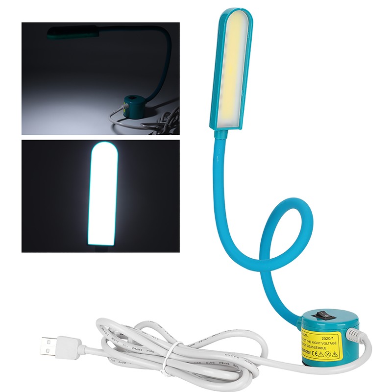 Sewing Machine Lamp USB Interface LED Light COB Working Desk