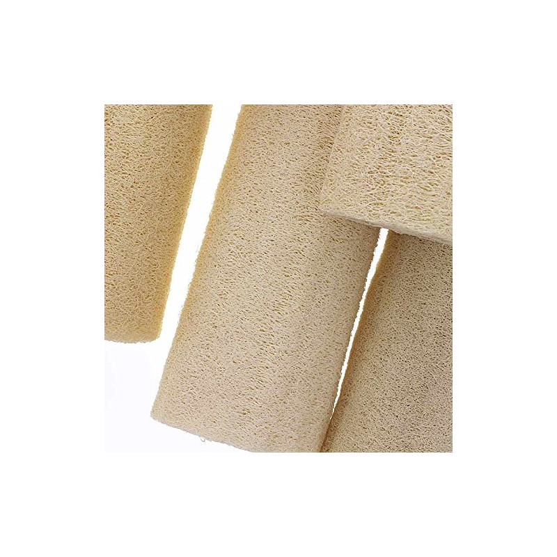 Natural Loofah Cucumber Sponge, Kosmetex – Luffa Loofah Sponge, Natural 19 cm