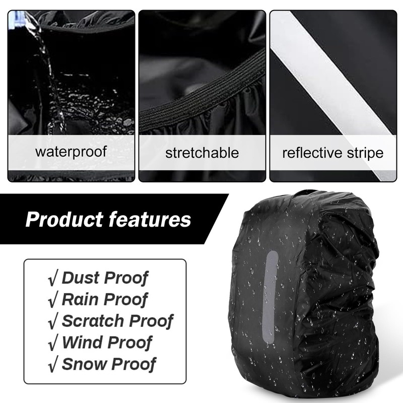 UOY Ergobag Rain Cover School Bag Rain Cover for Helmet