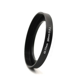 62-77 mm (80 mm O.D.) Matte Box Filter Adapter Step-Up Front Ring