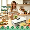 6-Gear Adjustable Mini Bag Sealer, with LED Display, Cutter &