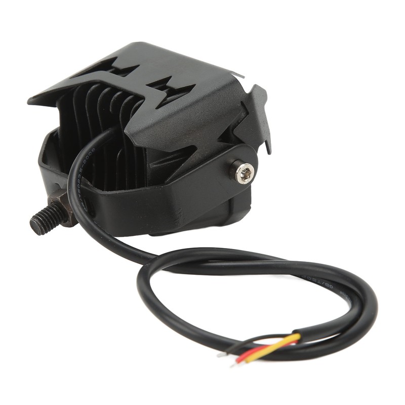 LED Electric Bike Light Aluminum Alloy High Brightness Bicolor Lens