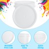 AKOLAFE 8 Pack Small Paint Bucket for Painting 1 Quart