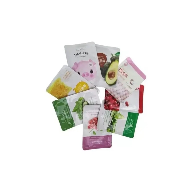10 Mascarillas Coreanas Hidratantes Facial L Mixta