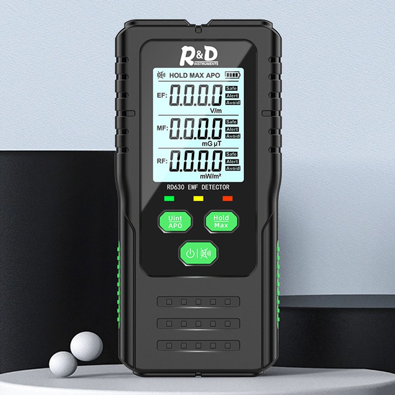 3 in 1 Radiation Detector Handheld EF MF RF Meter