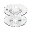 100pcs Household Sewing Machine Plastic Bobbin Bobbin Bottom Thread Transparent