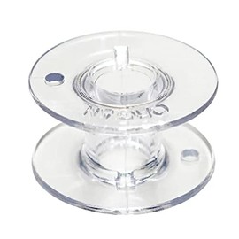 100pcs Household Sewing Machine Plastic Bobbin Bobbin Bottom Thread Transparent Sewing Tool