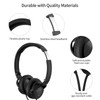 Soundmagic P22C Lightweight On Ear Headphones Wired with Microphone Comfortable