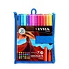 LYRA Graduate Synthetic Fine Tip Fineliner, 24 Pieces in Assorted