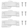 Xhziy White Window Lock Window Sash Lock Replacement Window Locks