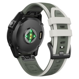 NotoCity Compatible with Fenix 6 Watch Band,22mm Quickfit Silicone Band for Fenix 8 47mm/Fenix 7/Fenix 6 Pro/Fenix 5/Fenix 5 Plus/Approach S60/S62/Quatix 6 Smartwatches