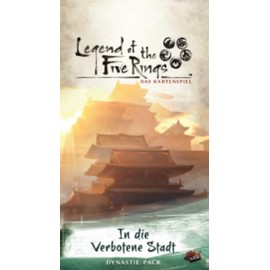 Asmodee FFGD2703 L5R: LCG-In the Forbidden City Dynasty Pack (Empire-3), Living Card Game