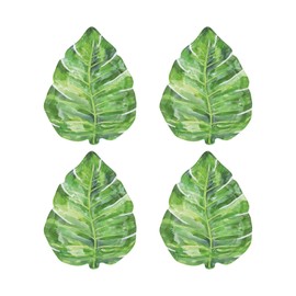 UP ware Monstera - Placa de melamina de 4 piezas