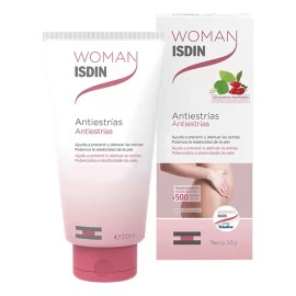 ISDIN Woman Antiestrías Velastisa, Previene y Reduce Estrías, Sin Fragancia