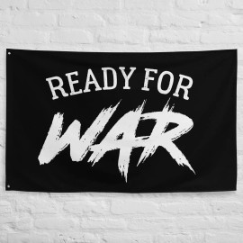 Warpathic Home Gym Motivation Flag - Weightlifting Decor
