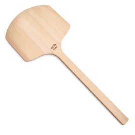 New Star Foodservice 50288 Restaurant-Grade Wooden Pizza Peel, 14" L x 14" W Plate, with 22" L Wooden Handle, 36" Overall Length