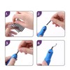 LimCryspp Metal Deburring Tool, With 10 High-Speed Steel Blades, Suitable
