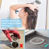 4 Pack Drain Hair Catcher Durable Silicone Hair Stopper Shower