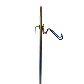 64 Titanium Backkan Holder for Piton Thickness Φ0.6 inch (16 mm), Rainbow Shiny Anodizing (16)