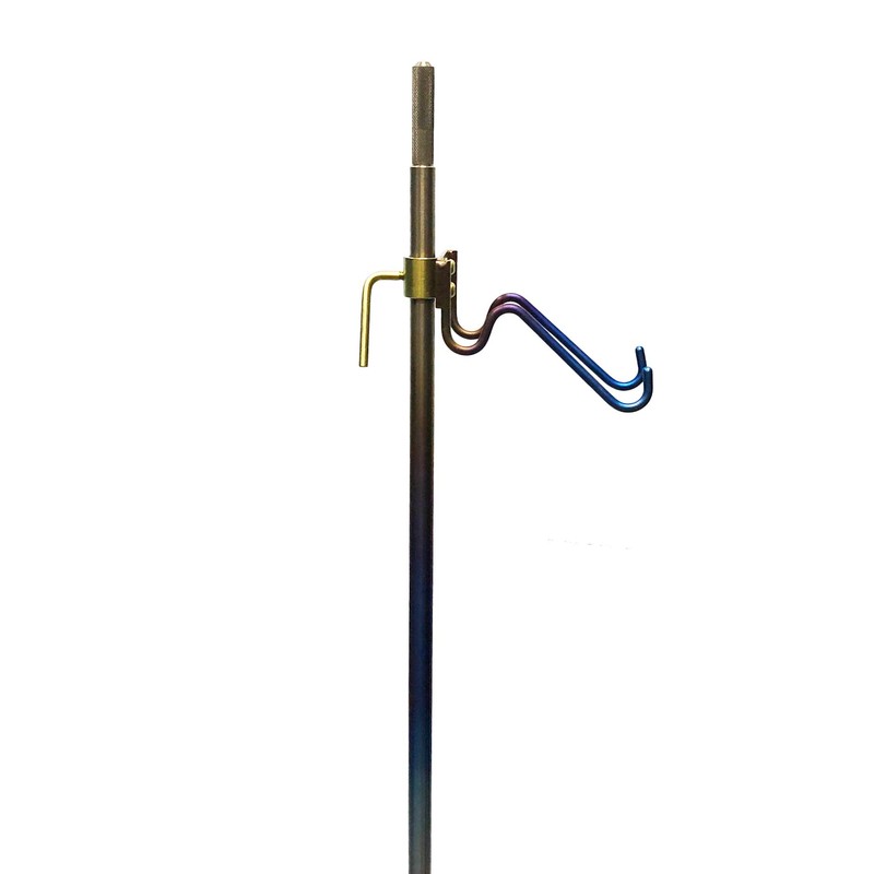 64 Titanium Backkan Holder for Piton Thickness Φ0.6 inch (16
