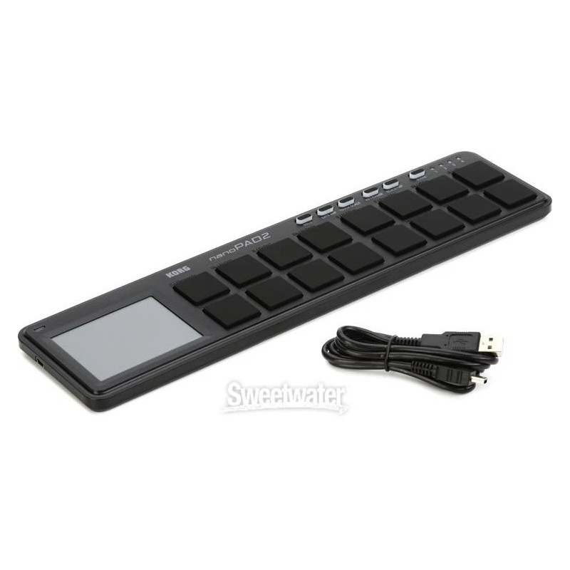 Korg nanoPAD2 Slim-Line Pad Controller - Black