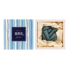 Nihon Kodo Ituragi Mari Flower Cone, 12 Pieces, Incense Stand, Single Item, White, 12 Pieces (x 1)