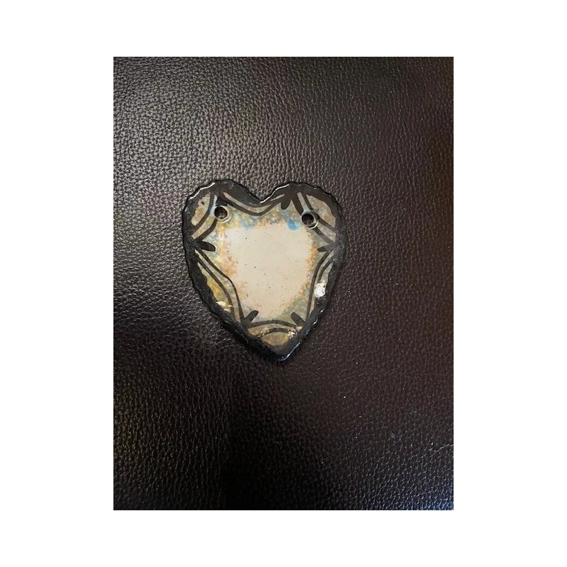 Vintage Mana Pottery Single Signed Pendant