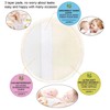 PINOWU Reusable Nursing Pads (10 Pack) for Breastfeeding Moms -
