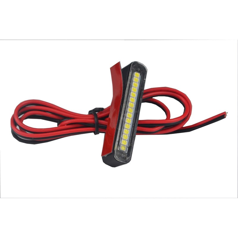 JinXiu 1 x Universal LED License Plate Light Motorcycle with