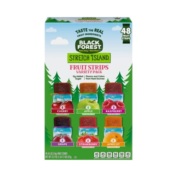 Black Forest Stretch Island Fruit Strips Variety Pack - Cherry,