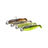 Savage Gear Cannibal Shad Loaded Clearwater Colour Mix Packs: 10cm
