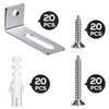 20 Set Whiteboard Installation Hardware Kit Wall Hanging Kit Mounting