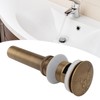 Pop Up Sink Drain Copper Sink Drain Stopper Vessel Vintage