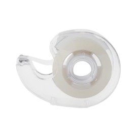 Jumbo Tape Dispenser with 50m Roll – Heavy Duty Plastic Tape Holder with Steel Cutter – Ideal for Packaging, Office, Home & Craft Use
