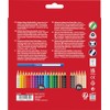 Faber-Castell Colour Grip 112819 Colouring Pencils Set of 24 Including