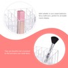 Healeved Acrylic Lipstick Holder with Slots Transparent Cosmetic Organizer for