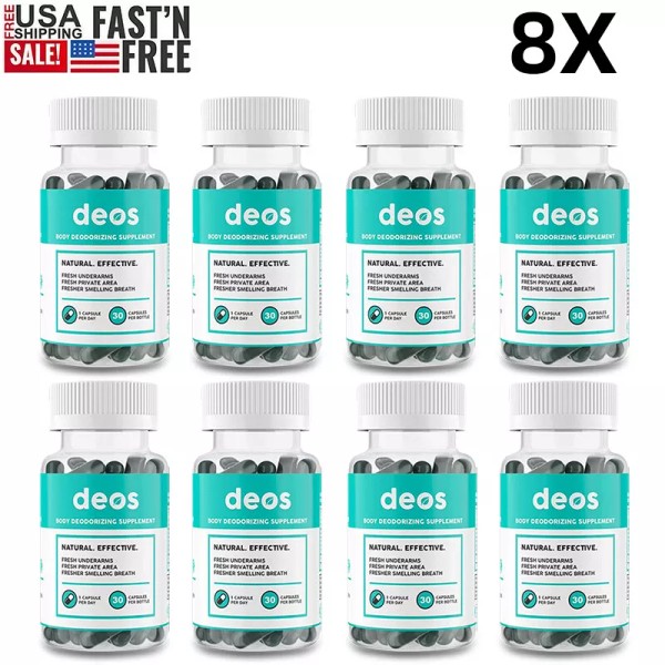 Unbranded 8X DEOS Internal Deodorant For Full Body Deodorize Supplement