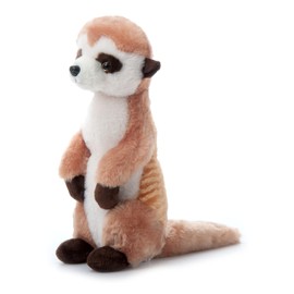 The Petting Zoo Meerkat Stuffed Animal, Gifts for Kids, Wild Onez Zoo Animals, Meerkat Plush Toy 12 inches