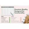 Weekly Magnetic Meal Planner & Tear Off Grocery List -