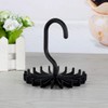 Rotating Tie Rack Organiser, 20 Hooks, Adjustable Hanger for Ties,