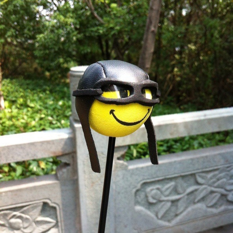 YGMONER Cute Pilot Foam Ball Car Antenna Toppers Exterior Decorations