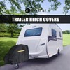 Andacar Caravan Hitch Cover, Waterproof Trailer Jack Cover Universal Trailer