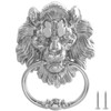 MOLIGOU Lion Head Door Knocker, 6 Inch Front Door Knocker,