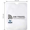 OW-Travel RFID Protector Sleeves for Passports (4 Pack) Contactless Card
