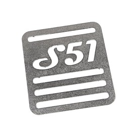 zwoatakter Simson S51 Rubber Pannier Rack Buckle S51