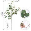 5 Tallos de Eucalipto Artificial, 60 cm Ramas Artificiales Decoracion,