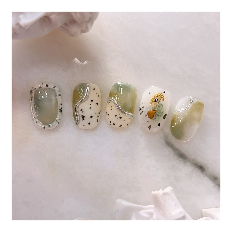 Libre Nuance Handmade Nail Tips - Petit Oval / 리브레