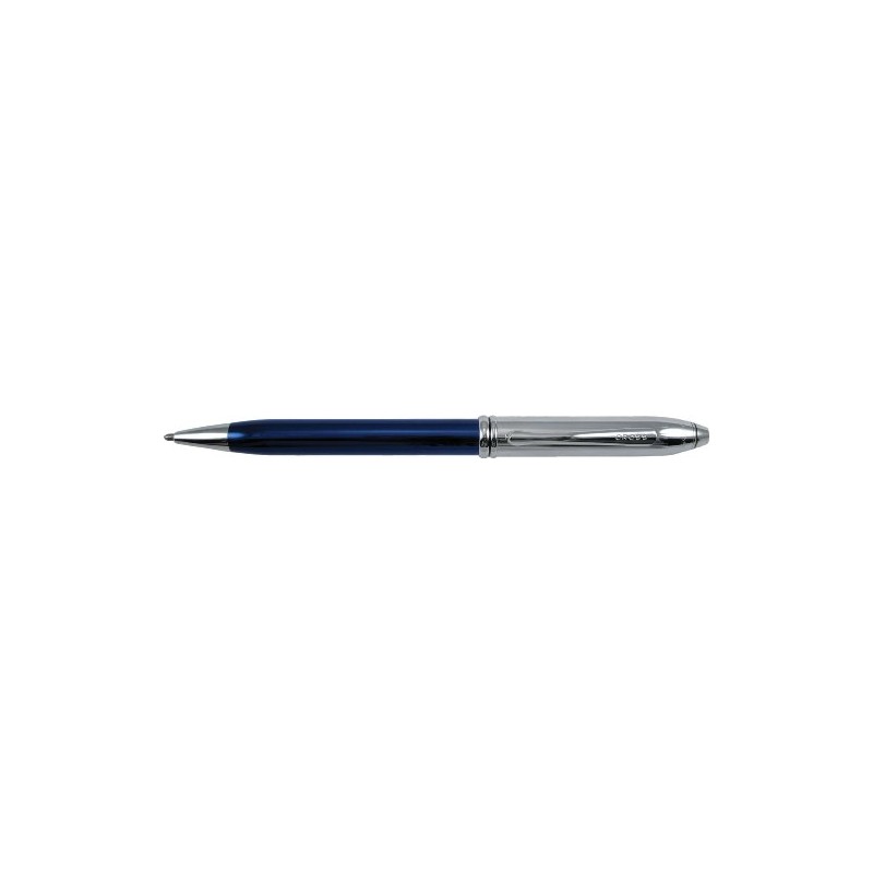 CROSS Townsend Chrome/Quartz Blue Ballpoint pen